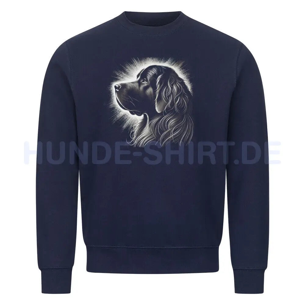 Premium Sweatshirt "Kuvasz - Shine" Navy Blue – hunde-shirt.de