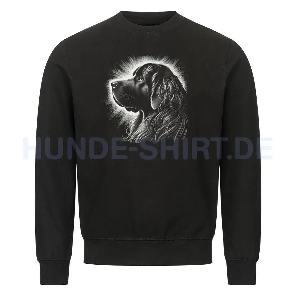 Premium Sweatshirt "Kuvasz - Shine" Schwarz – hunde-shirt.de