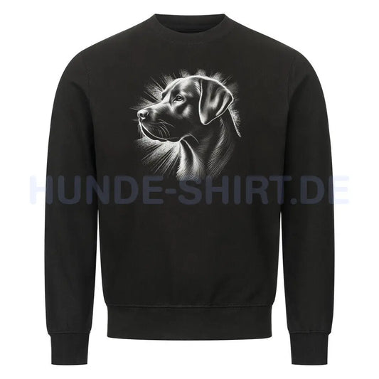 Premium Sweatshirt "Labrador - Shine" Schwarz – hunde-shirt.de