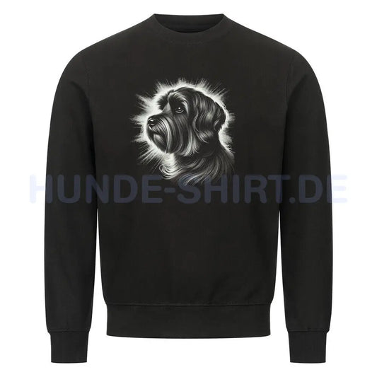 Premium Sweatshirt "Löwchen - Shine" Schwarz – hunde-shirt.de