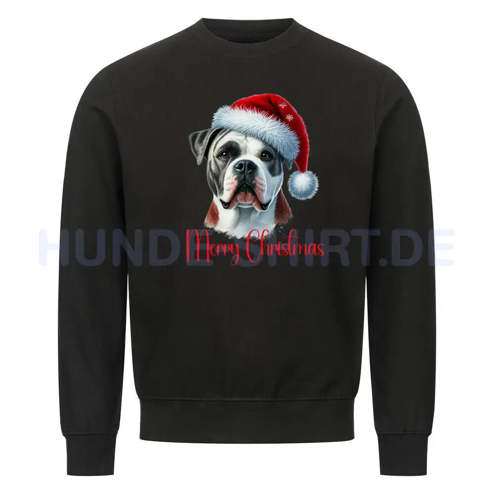 Premium Sweatshirt "OEB - Merry Christmas 2" Schwarz – hunde-shirt.de