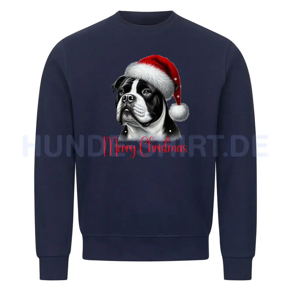 Premium Sweatshirt "OEB - Merry Christmas" Navy Blue – hunde-shirt.de