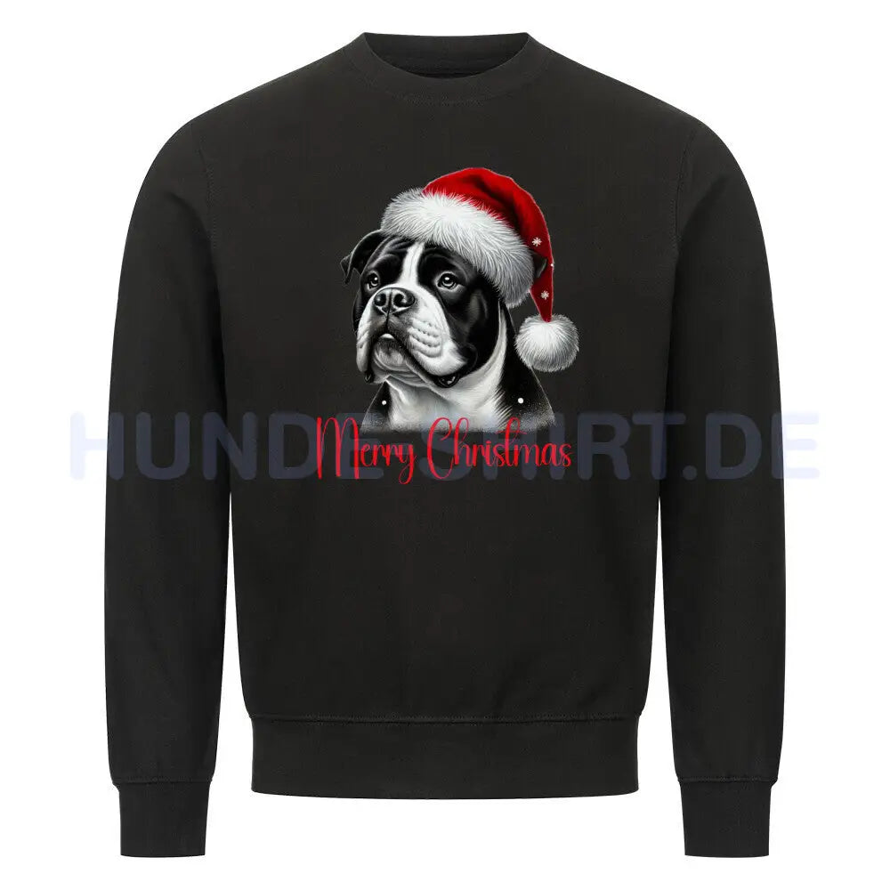 Premium Sweatshirt "OEB - Merry Christmas" Schwarz – hunde-shirt.de