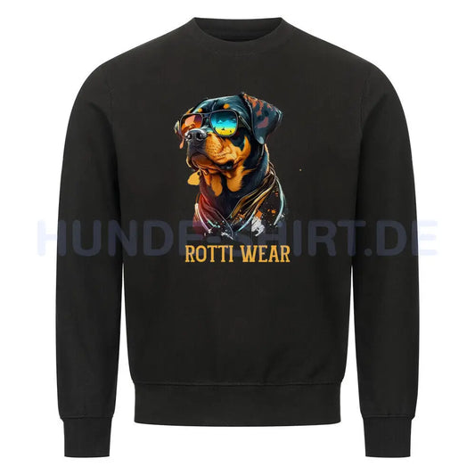 Premium Sweatshirt "Rotti Wear" Schwarz – hunde-shirt.de