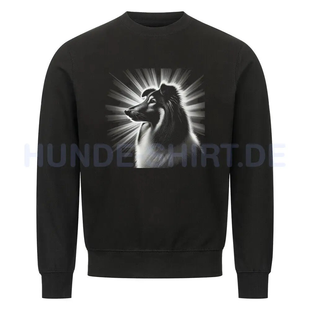 Premium Sweatshirt "Sheltie - Shine" Schwarz – hunde-shirt.de