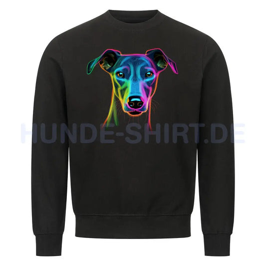 Premium Sweatshirt "Whippet Magic" Schwarz – hunde-shirt.de