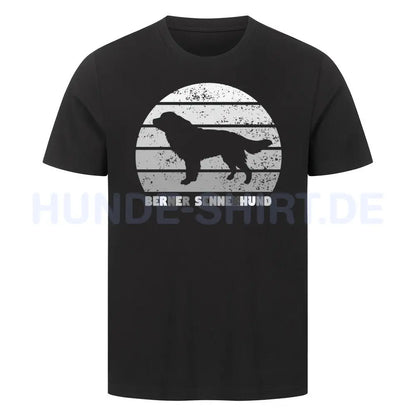 Premium T-Shirt "Berner Sennenhund" Schwarz – hunde-shirt.de