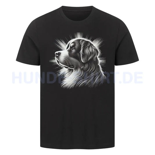 Premium T-Shirt "Berner Sennenhund - Shine" Schwarz – hunde-shirt.de