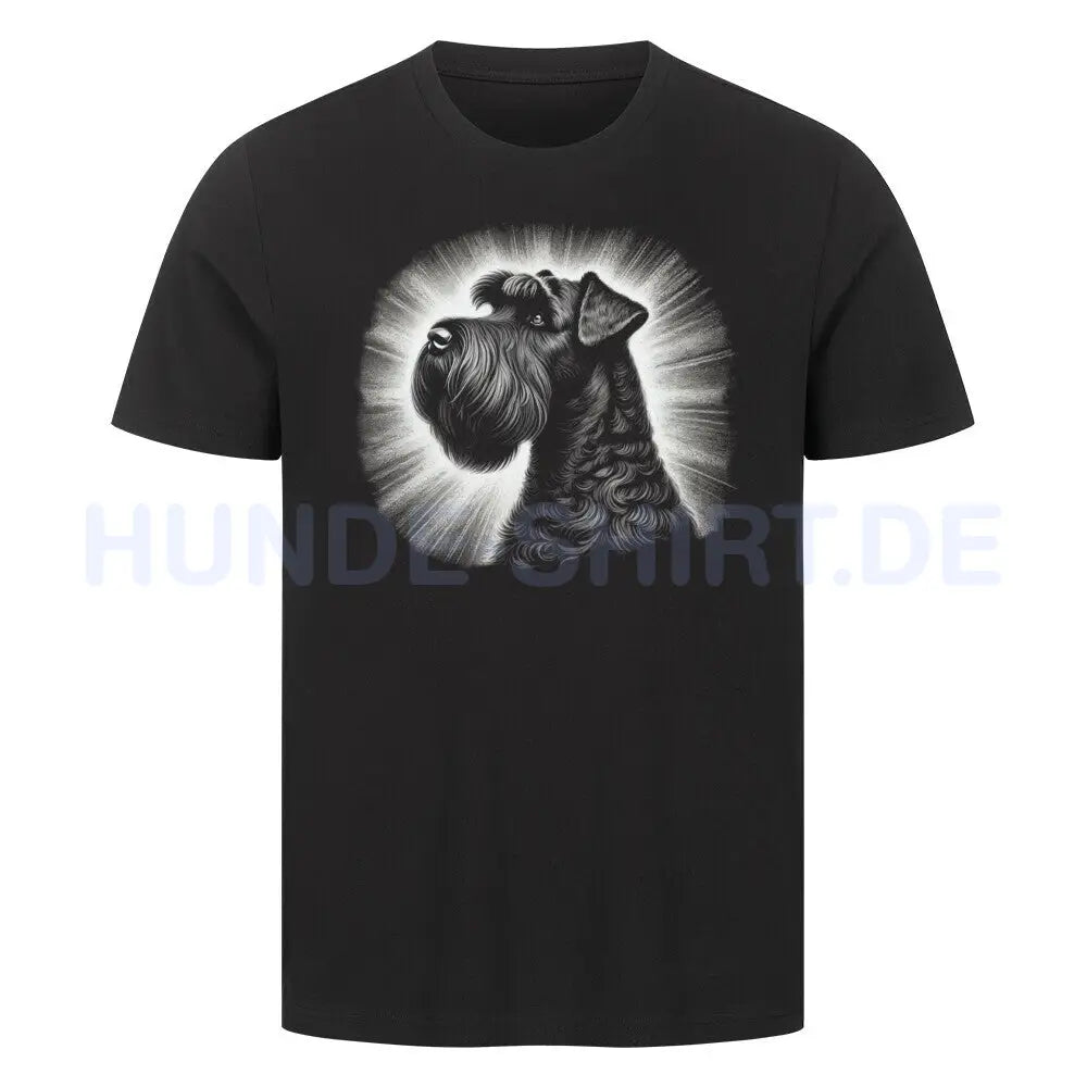 Premium T-Shirt "Black Russian Terrier - Shine" Schwarz – hunde-shirt.de