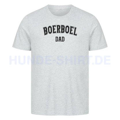 Premium T-Shirt "Boerboel - DAD" Heather Grey – hunde-shirt.de