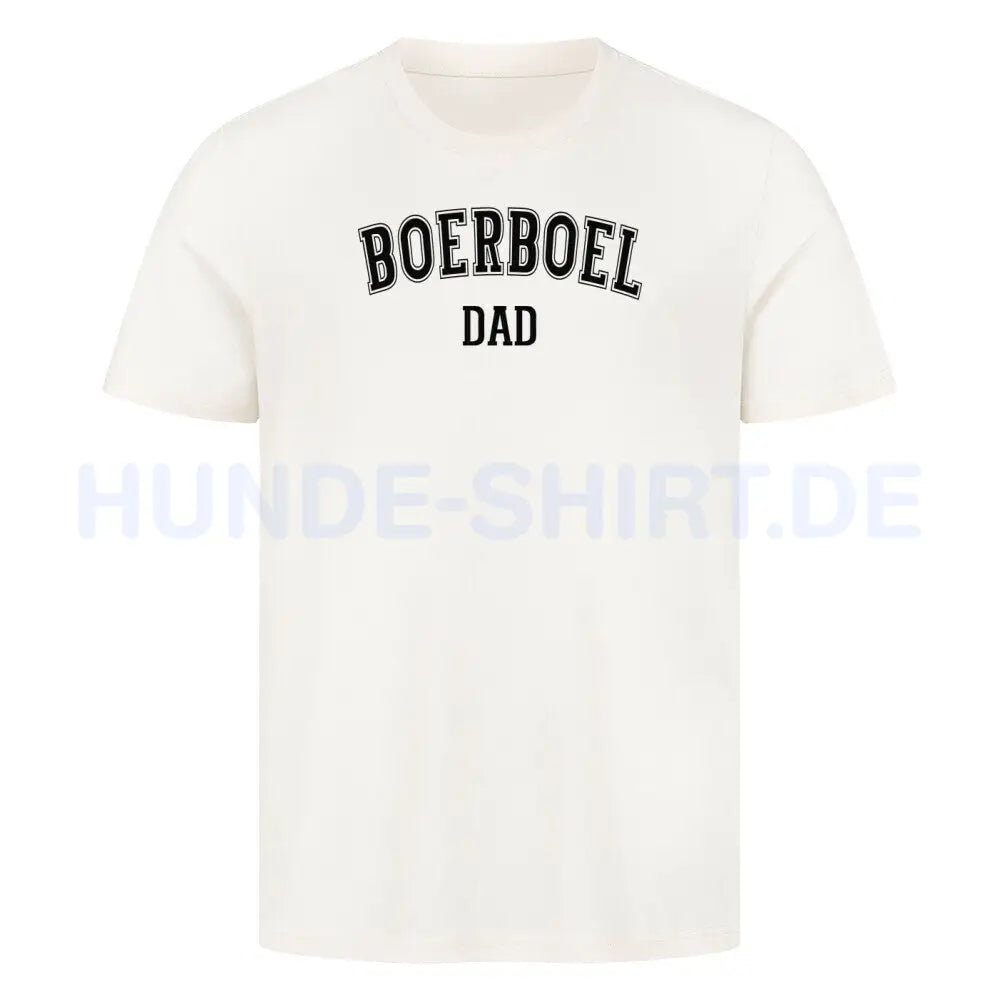 Premium T-Shirt "Boerboel - DAD" Natural Raw – hunde-shirt.de