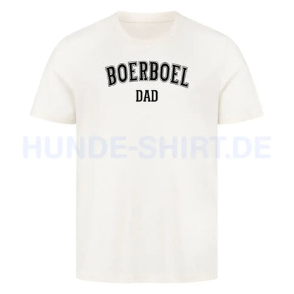 Premium T-Shirt "Boerboel - DAD" Natural Raw – hunde-shirt.de