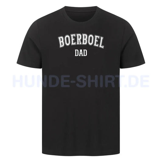 Premium T-Shirt "Boerboel - DAD" Schwarz – hunde-shirt.de