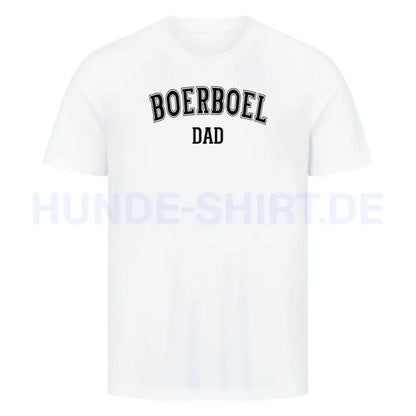 Premium T-Shirt "Boerboel - DAD" Weiß – hunde-shirt.de