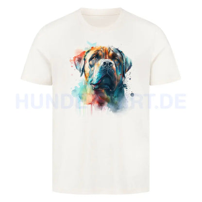 Premium T-Shirt "Boerboel Paint" Natural Raw – hunde-shirt.de