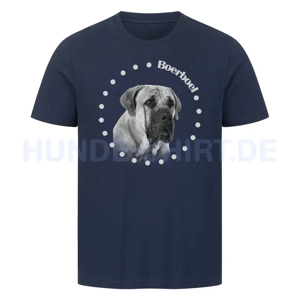 Premium T-Shirt "Boerboel R" French Navy – hunde-shirt.de