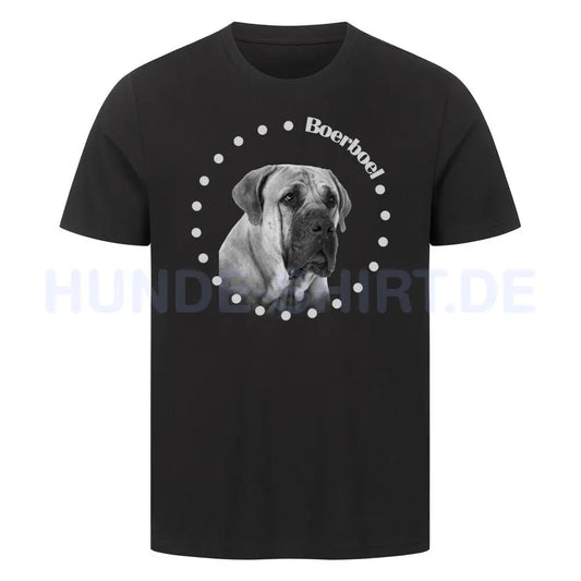 Premium T-Shirt "Boerboel R" Schwarz – hunde-shirt.de