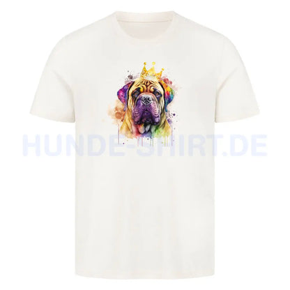 Premium T-Shirt "Bullmastiff - King" Natural Raw – hunde-shirt.de