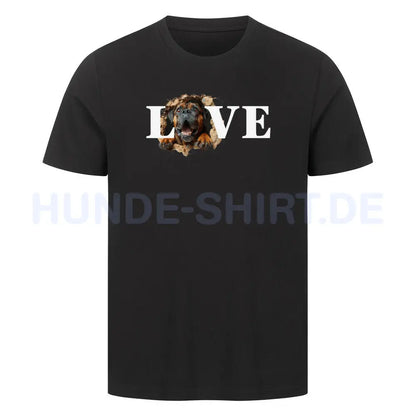 Premium T-Shirt "Bullmastiff - LOVE Schwarz – hunde-shirt.de