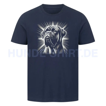 Premium T-Shirt "Bullmastiff - Shine" French Navy – hunde-shirt.de