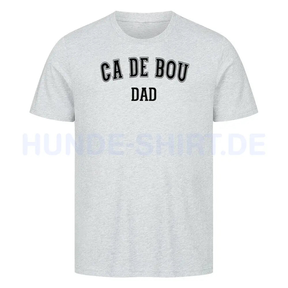 Premium T-Shirt "Ca de Bou - DAD" Heather Grey – hunde-shirt.de