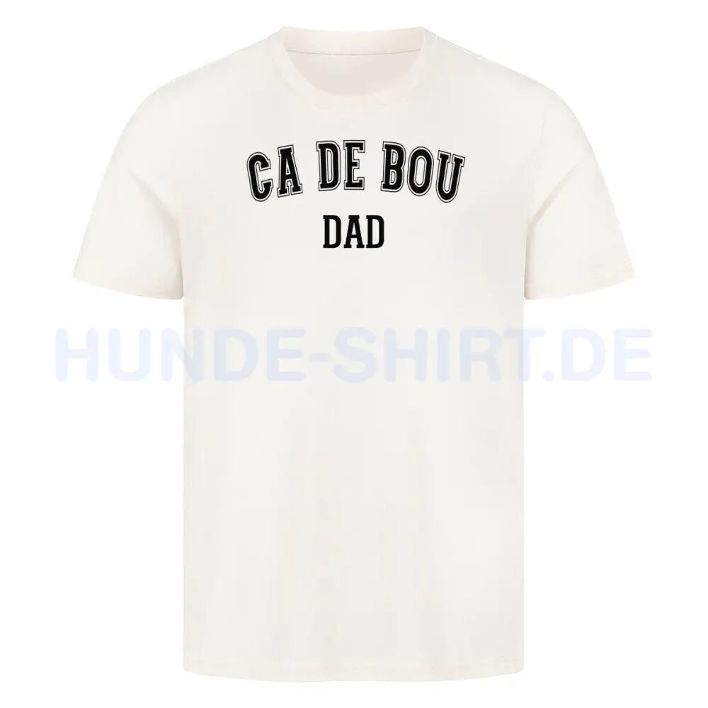 Premium T-Shirt "Ca de Bou - DAD" Natural Raw – hunde-shirt.de