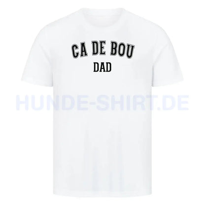 Premium T-Shirt "Ca de Bou - DAD" Weiß – hunde-shirt.de