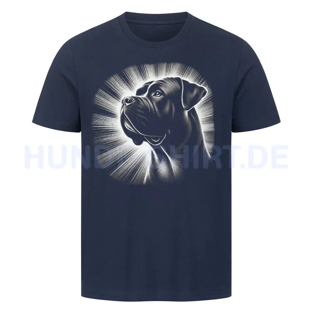 Premium T-Shirt "Ca de Bou - Shine" French Navy – hunde-shirt.de