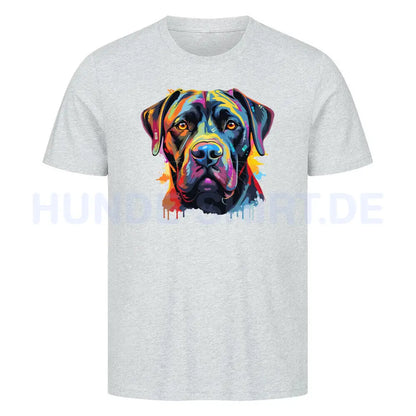 Premium T-Shirt "Cane Corso Paint" Heather Grey – hunde-shirt.de