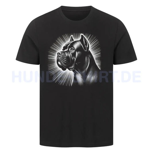 Premium T-Shirt "Cane Corso - Shine" Schwarz – hunde-shirt.de