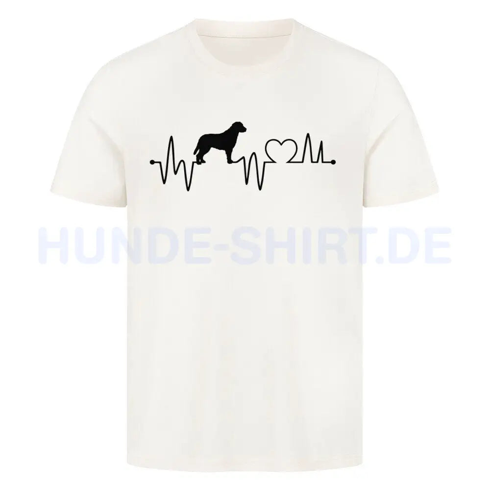 Premium T-Shirt "Chesapeake Bay - Heartbeat" Natural Raw – hunde-shirt.de