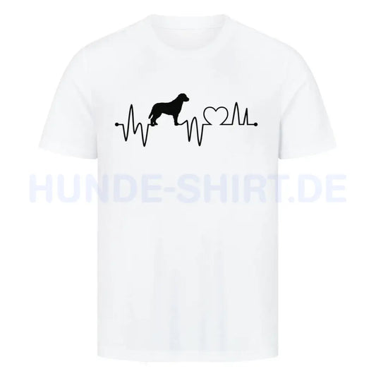 Premium T-Shirt "Chesapeake Bay - Heartbeat" Weiß – hunde-shirt.de