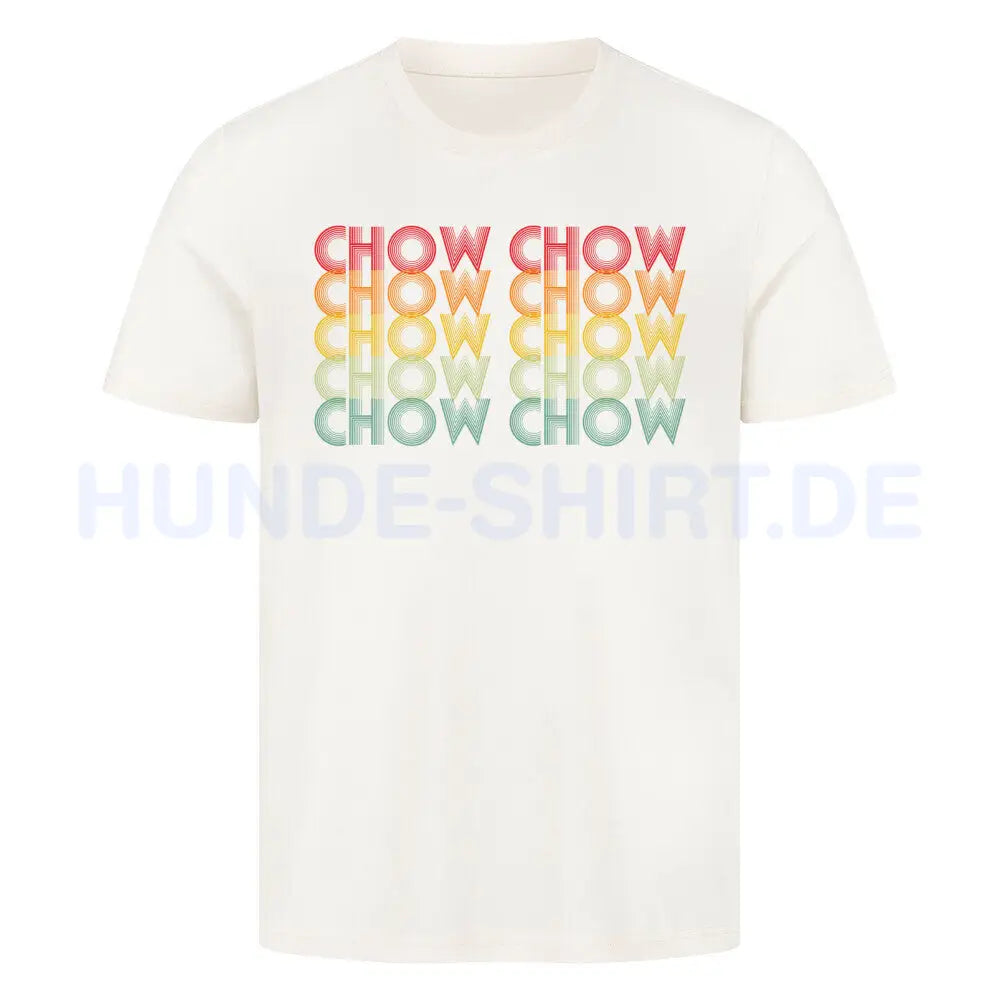 Premium T-Shirt "Chow-Chow" Natural Raw – hunde-shirt.de