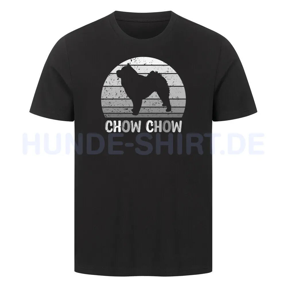 Premium T-Shirt "Chow-Chow" Schwarz – hunde-shirt.de