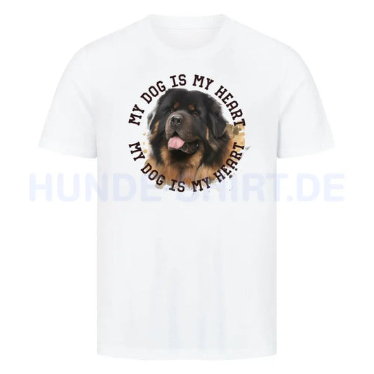 Premium T-Shirt "Do Khyi HEART" Weiß – hunde-shirt.de