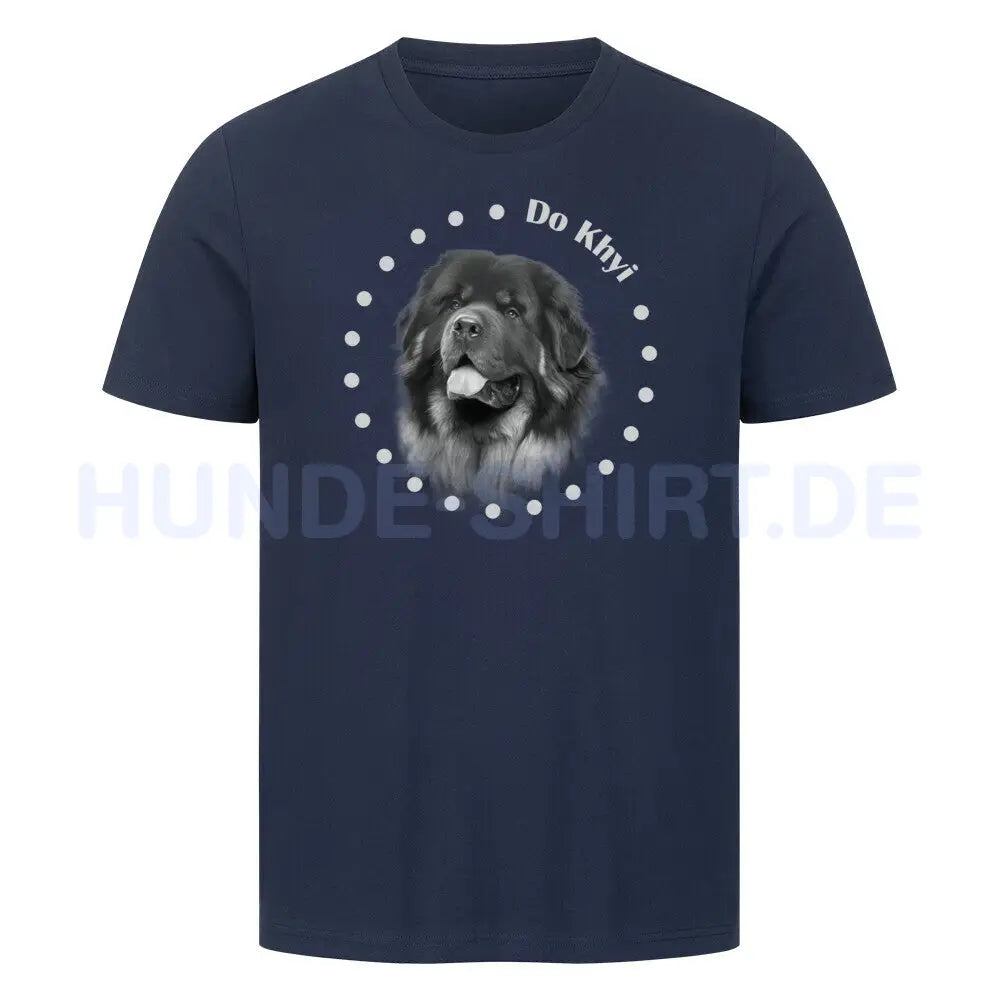 Premium T-Shirt "Do Khyi R" French Navy – hunde-shirt.de