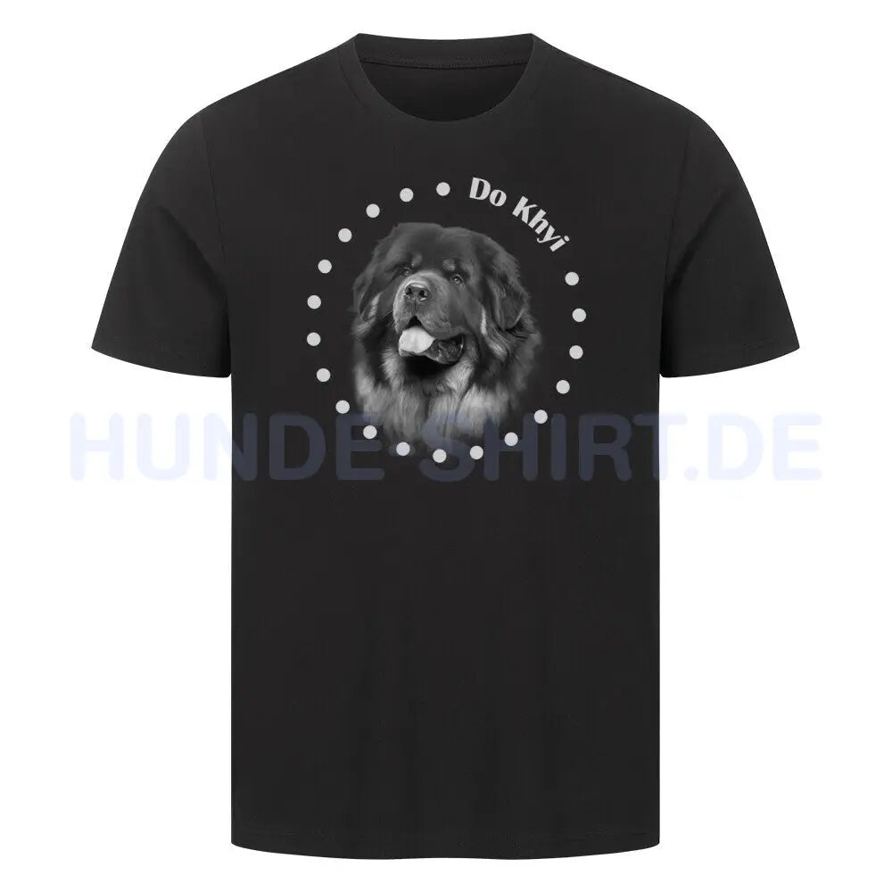 Premium T-Shirt "Do Khyi R" Schwarz – hunde-shirt.de