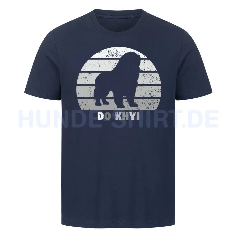 Premium T-Shirt "Do Khyi" French Navy – hunde-shirt.de