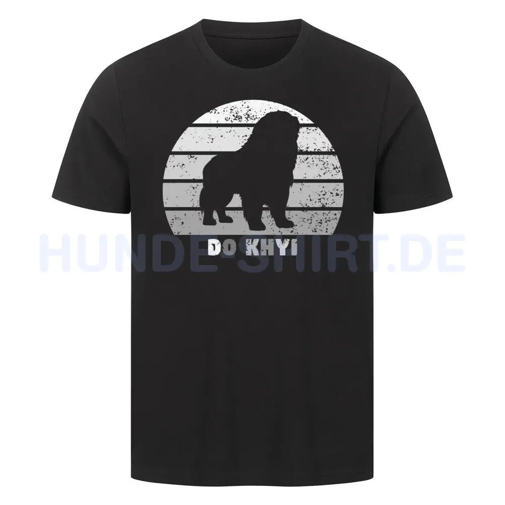 Premium T-Shirt "Do Khyi" Schwarz – hunde-shirt.de