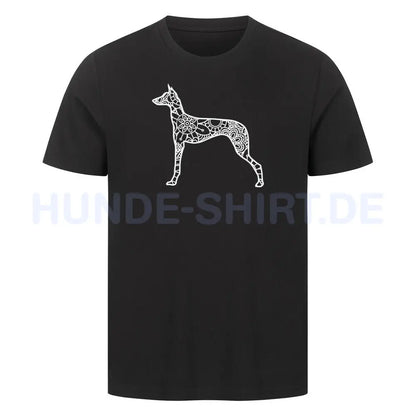 Premium T-Shirt "Dobermann pur" Schwarz – hunde-shirt.de