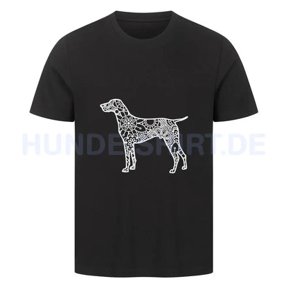 Premium T-Shirt "English Pointer pur" Schwarz – hunde-shirt.de