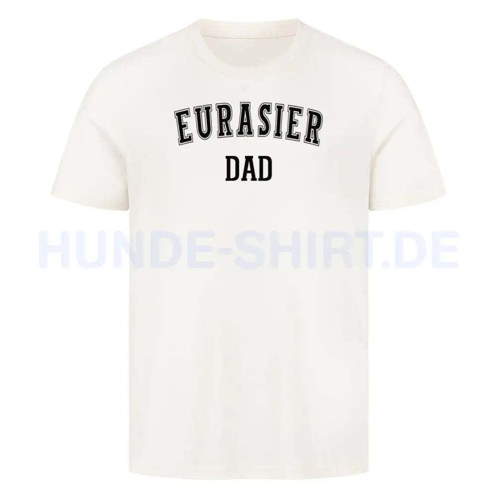 Premium T-Shirt "Eurasier - DAD" Natural Raw – hunde-shirt.de