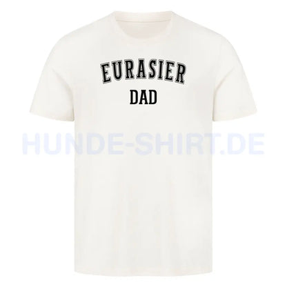 Premium T-Shirt "Eurasier - DAD" Natural Raw – hunde-shirt.de