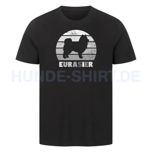 Premium T-Shirt "Eurasier s" Schwarz – hunde-shirt.de