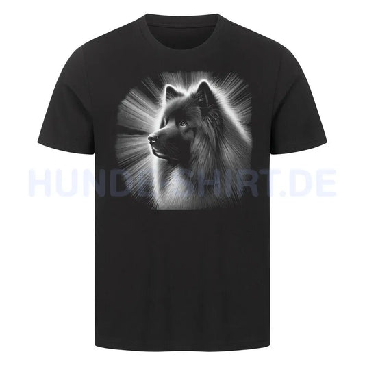 Premium T-Shirt "Eurasier - Shine" Schwarz – hunde-shirt.de