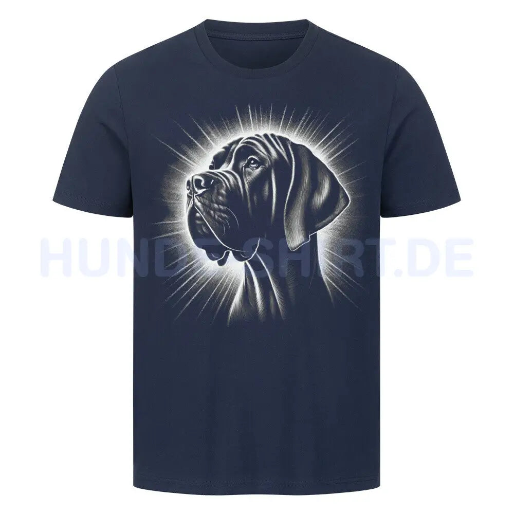 Premium T-Shirt "Fila Brasileiro - Shine" French Navy – hunde-shirt.de