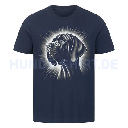 Premium T-Shirt "Fila Brasileiro - Shine" French Navy – hunde-shirt.de