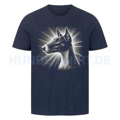 Premium T-Shirt "Foxterrier ( Glatthaar ) - Shine" French Navy – hunde-shirt.de