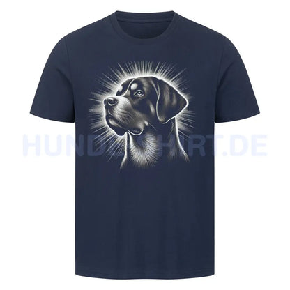 Premium T-Shirt "Großer Schweizer Sennenhund - Shine" French Navy – hunde-shirt.de