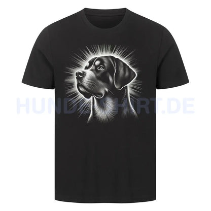 Premium T-Shirt "Großer Schweizer Sennenhund - Shine" Schwarz – hunde-shirt.de